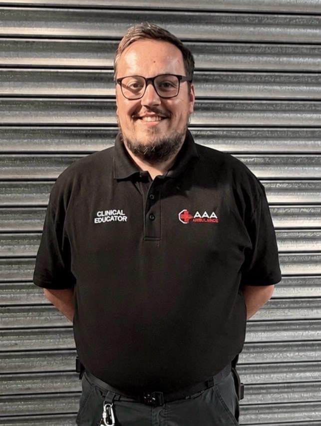 Mathew Caddy, Training Business Development Manager, Clinical Educator & FREC 4